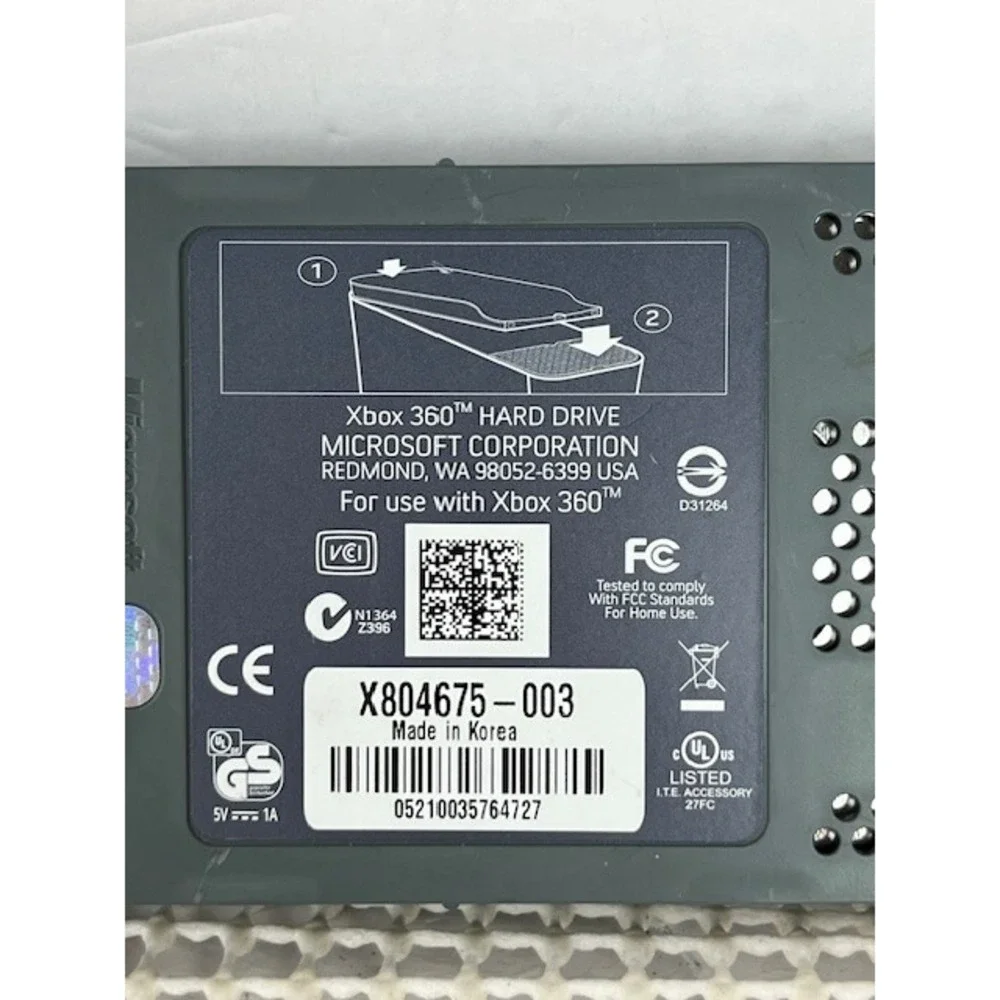 Microsoft XBox 360 HDD Hard Drive‎ ONLY